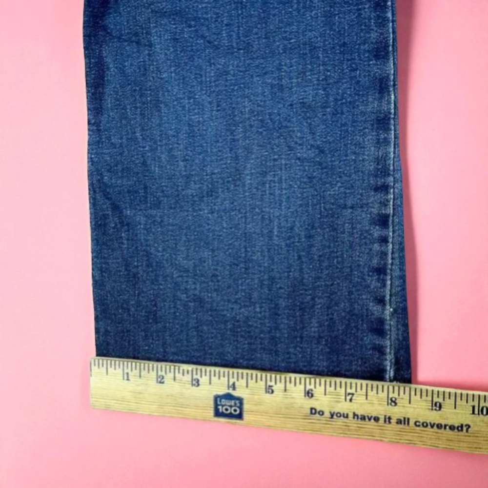 Stylish Blue Flare Women's Jeans - Picture 9 of 9